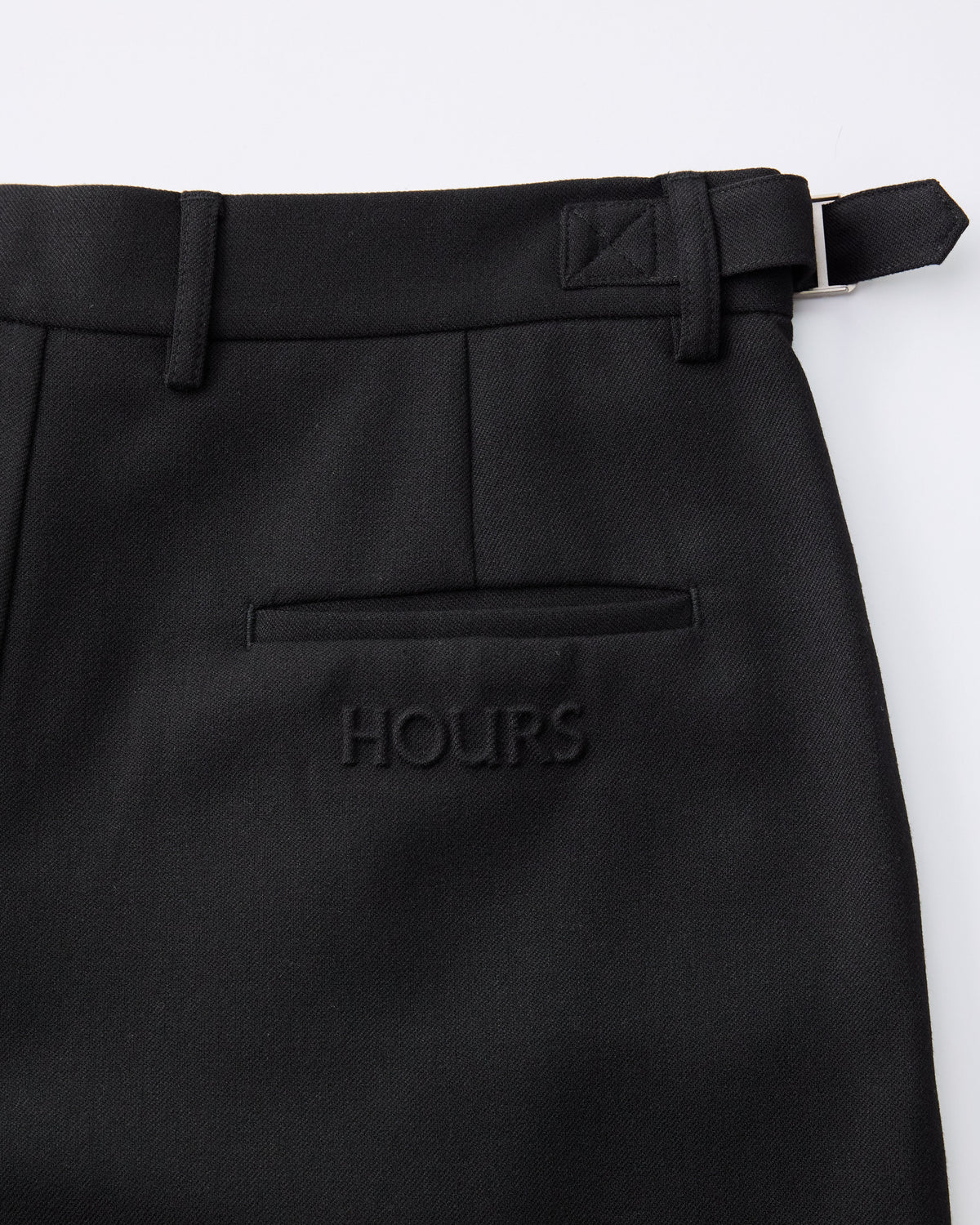 Pleated Shorts - Black