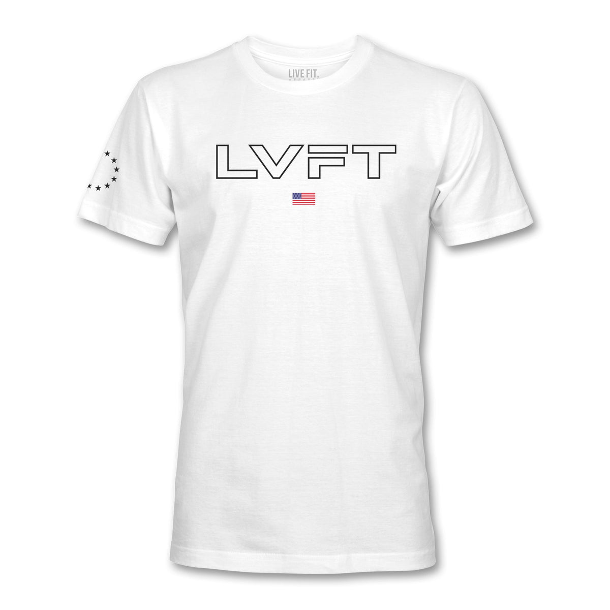 Slate Apex Tee - White