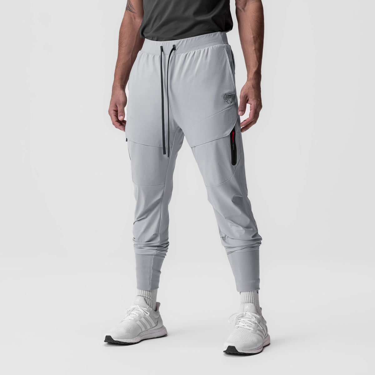 0690. Tetra-Lite® Tech High Rib Jogger - Slate Grey "Cyber"