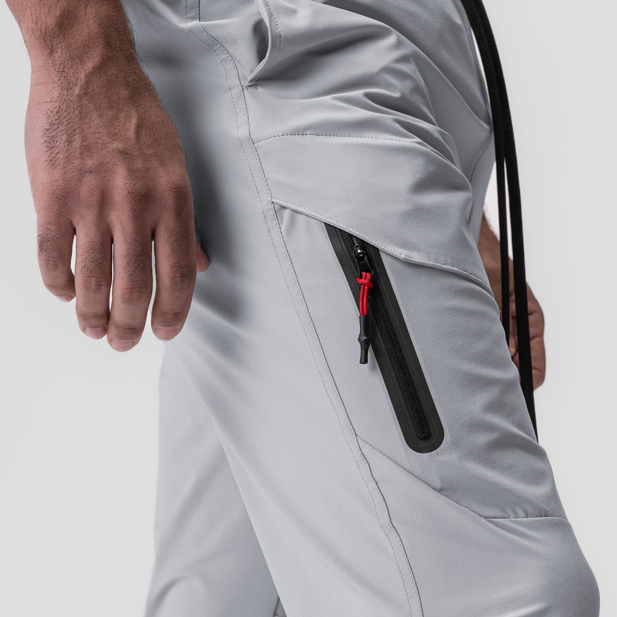 0690. Tetra-Lite® Tech High Rib Jogger - Slate Grey "Cyber"