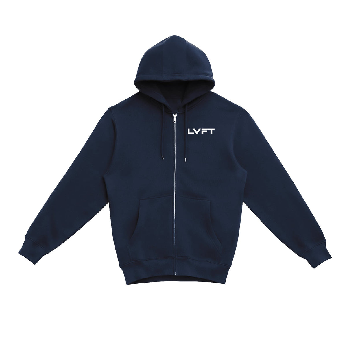Slate Zip Up Hoodie - Navy