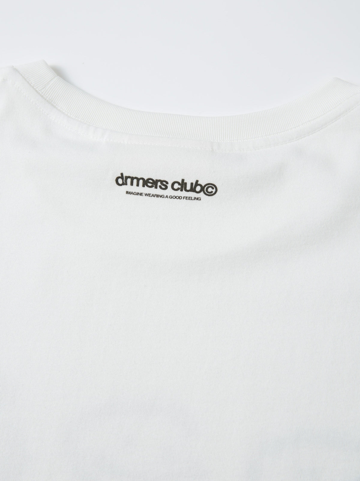 SMILEY GRID TEE - WHITE