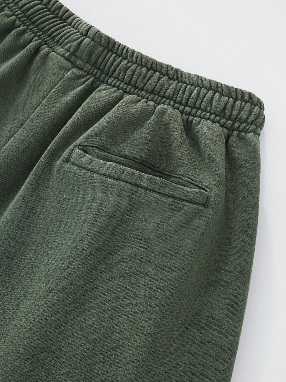 SMILEY PATCH SWEATPANTS - FADED PINE