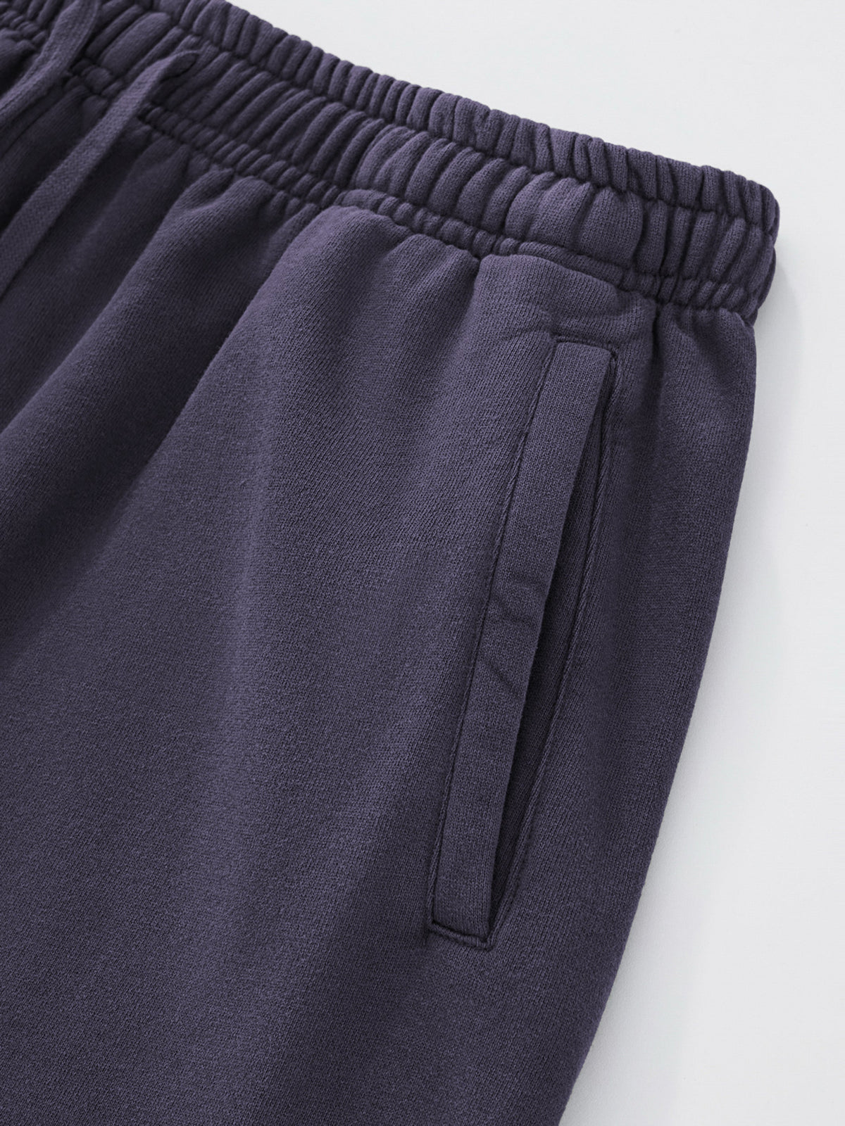 SMILEY PATCH SWEATPANTS - MIDNIGHT LAVENDER