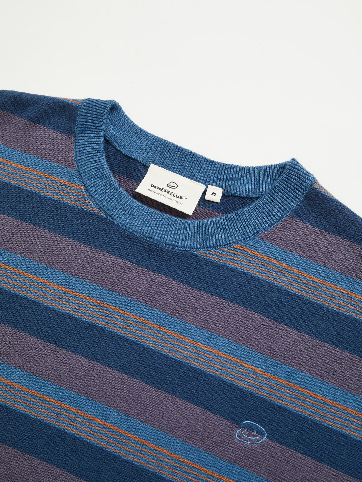 STRIPED LONG SLEEVE - NAVY