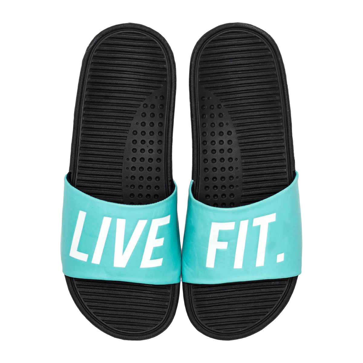 Live Fit. Slides- Teal