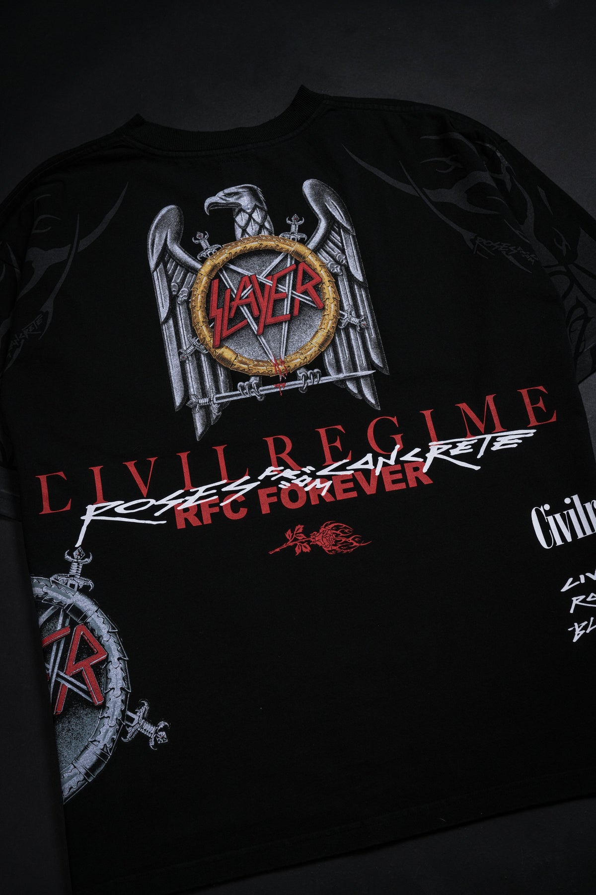 Divine Intervention SBS 199X Oversized Tee in Black