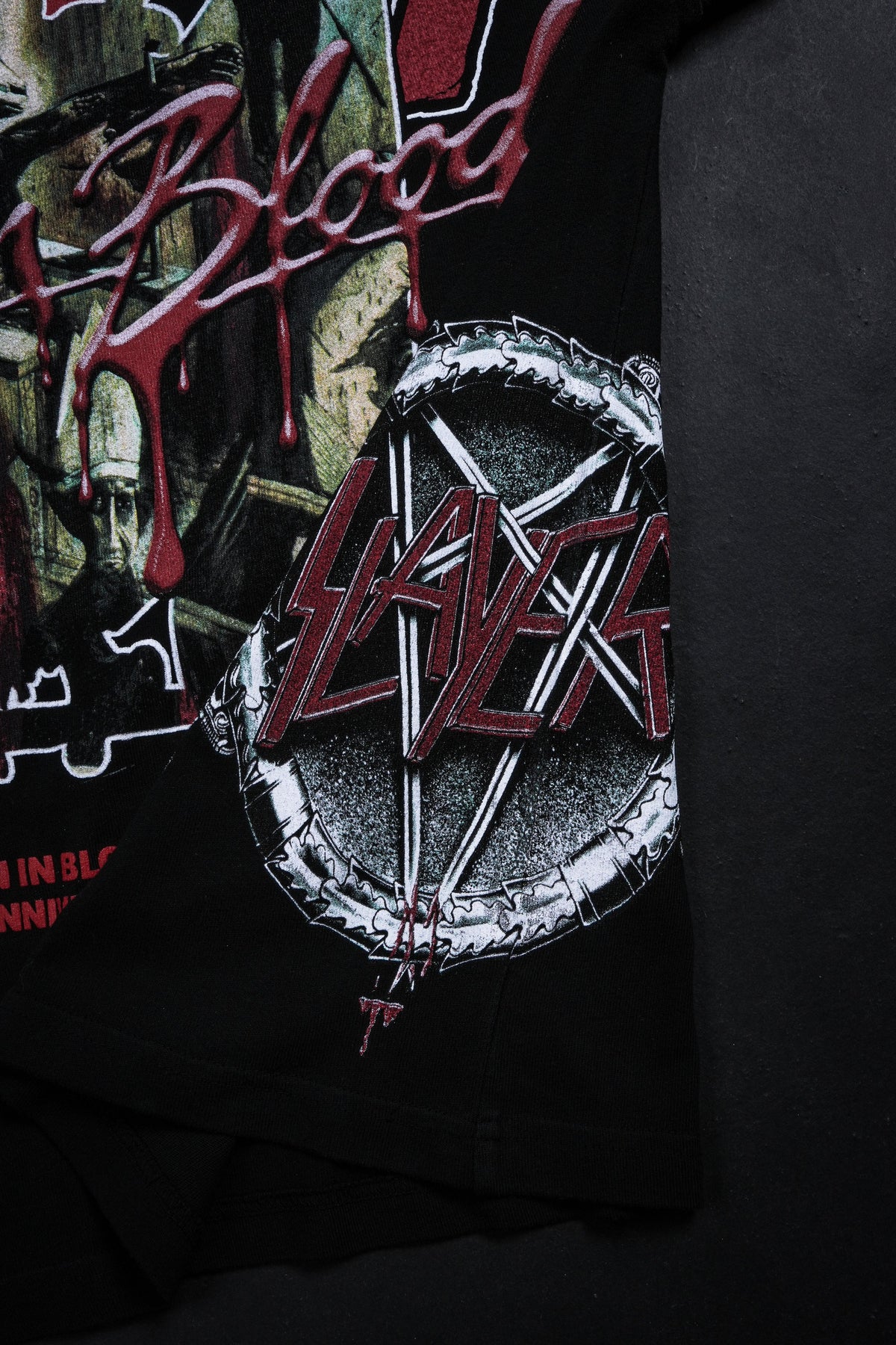 Civil x Slayer Blood Reign American Classic Oversized Tee in Black