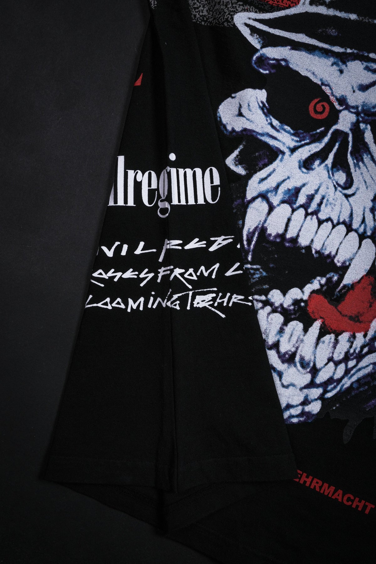 Slaytanic Wehrmacht SBS 199X Oversized Tee in Black