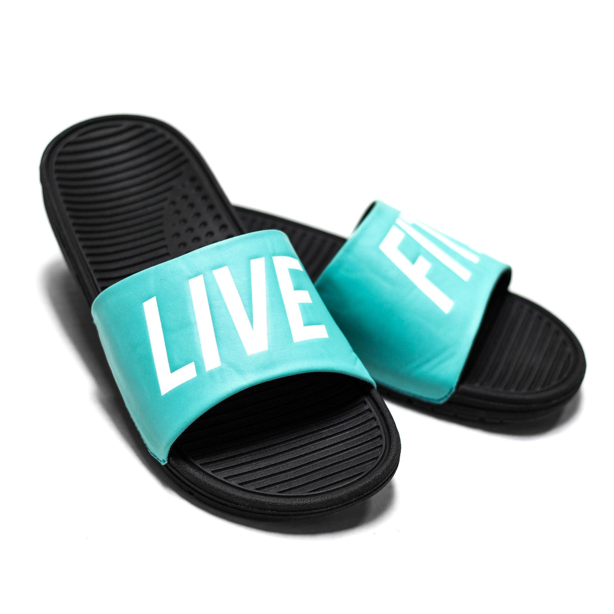 Live Fit. Slides- Teal