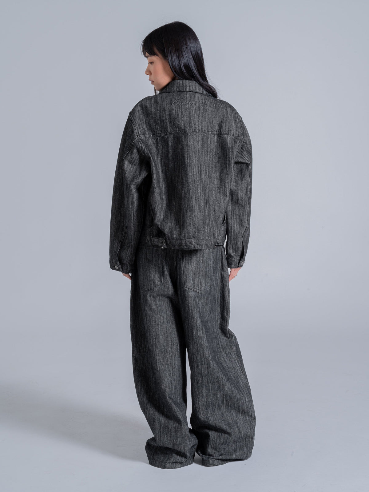 FALLING POCKETS DENIM JACKET - DRIFT RAW DENIM