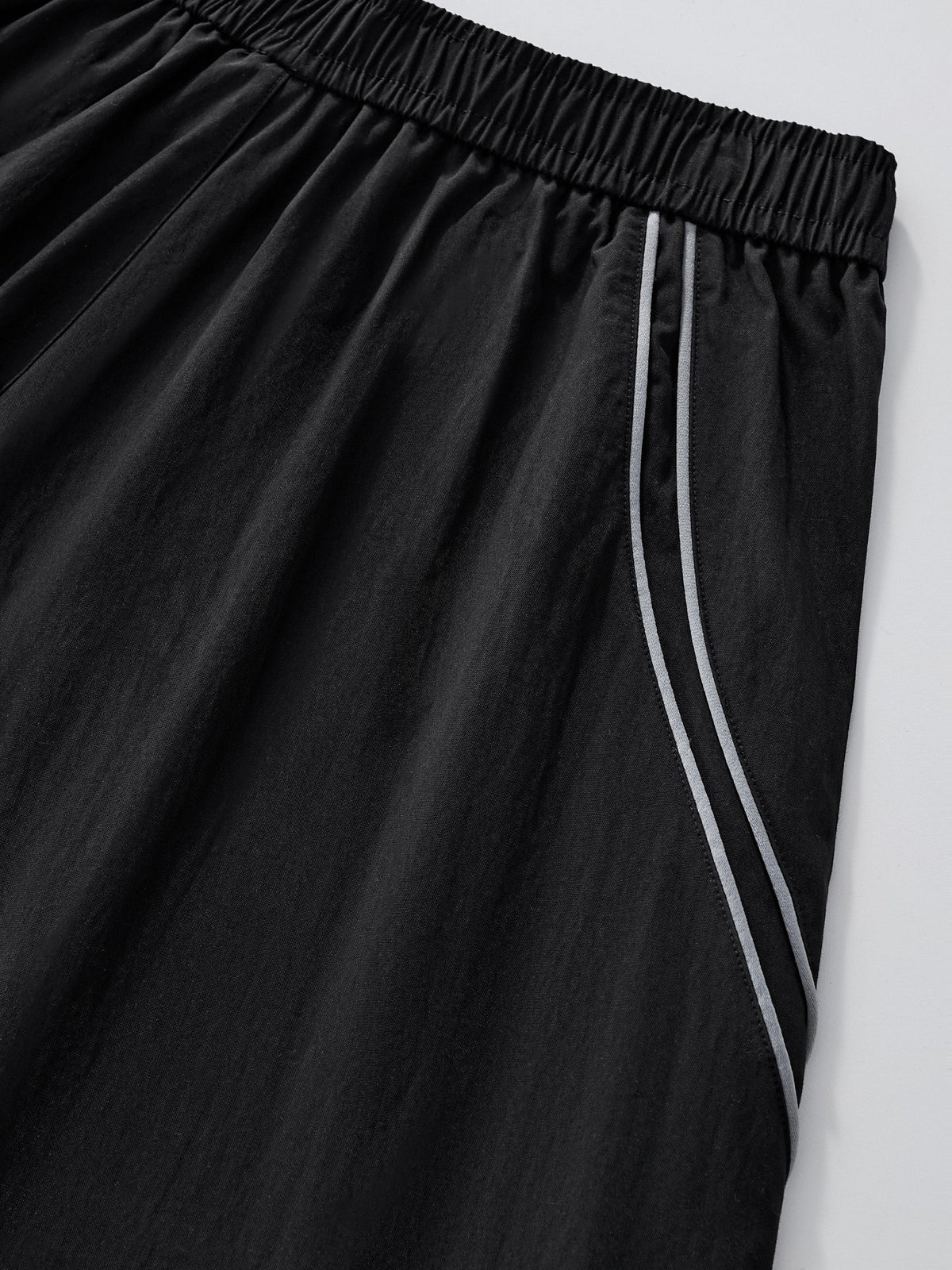 WAVY TRACK PANT - BLACK
