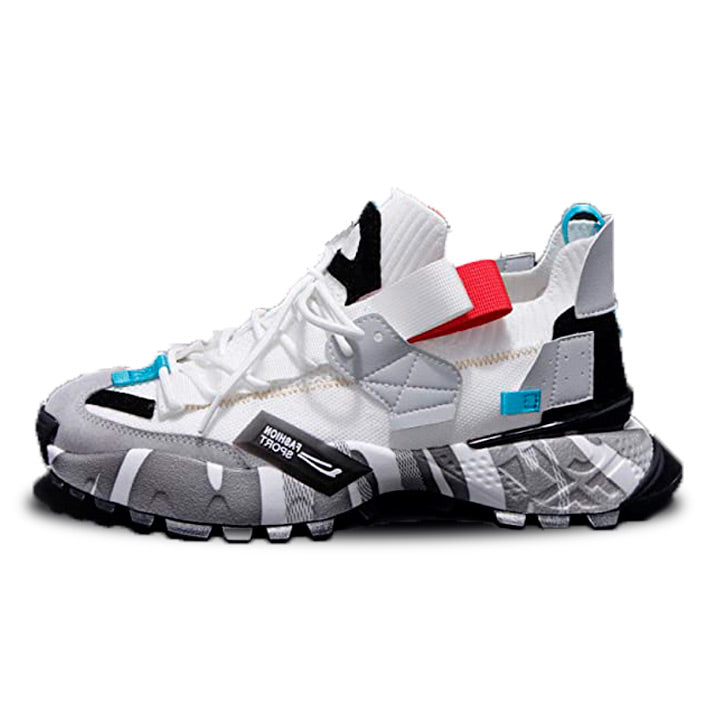 ADBOOV®  Genuine Leather Men Sneakers