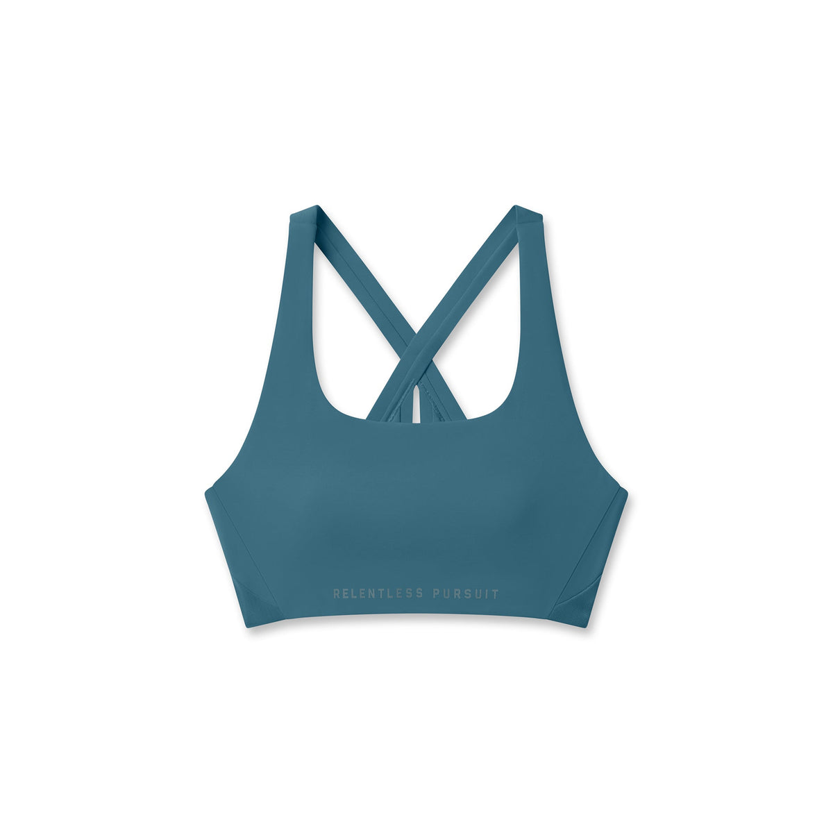 W039. LYCRA® Hybrid Sports Bra - Storm
