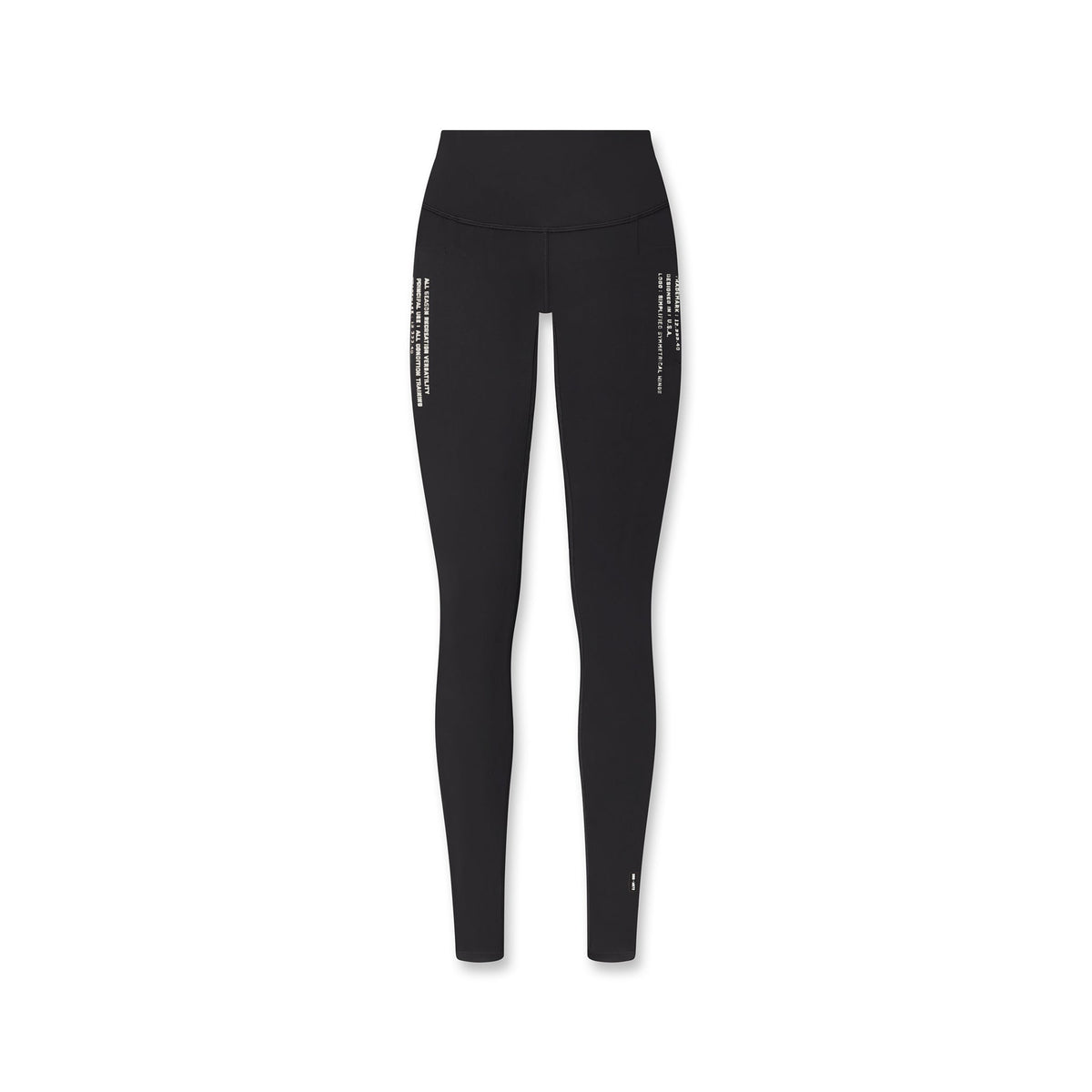 W072. LYCRA® ADAPTIV 4 Pocket Legging - Black