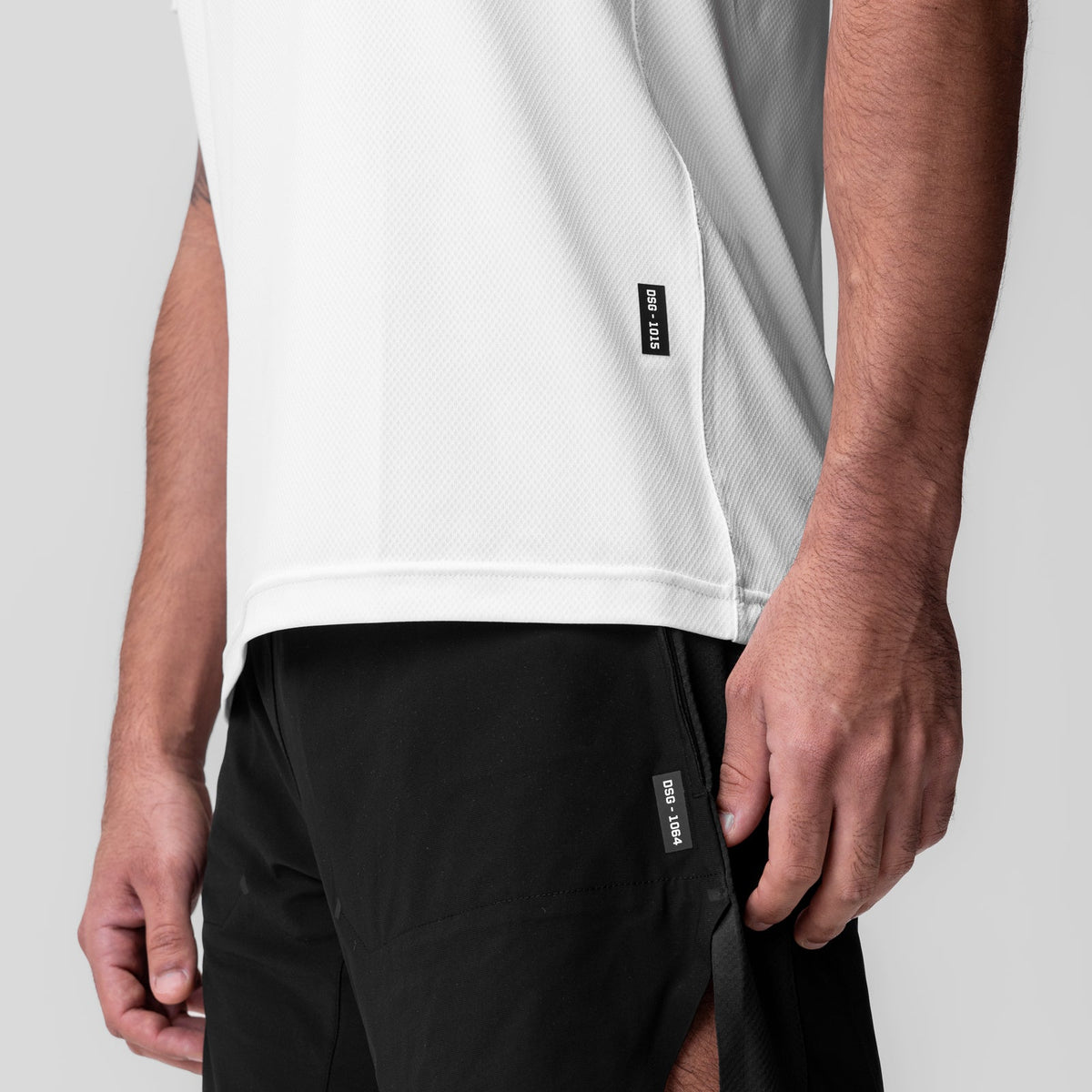 ASRV x Tonal AeroSilver® Essential Tee - White
