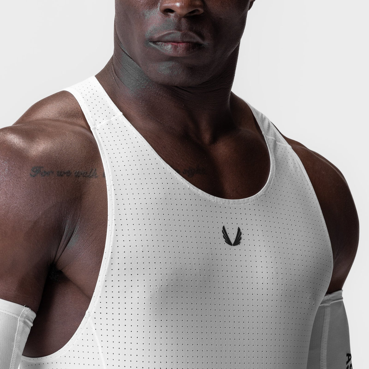 0949. Laser-Vent™ Singlet Tank - White