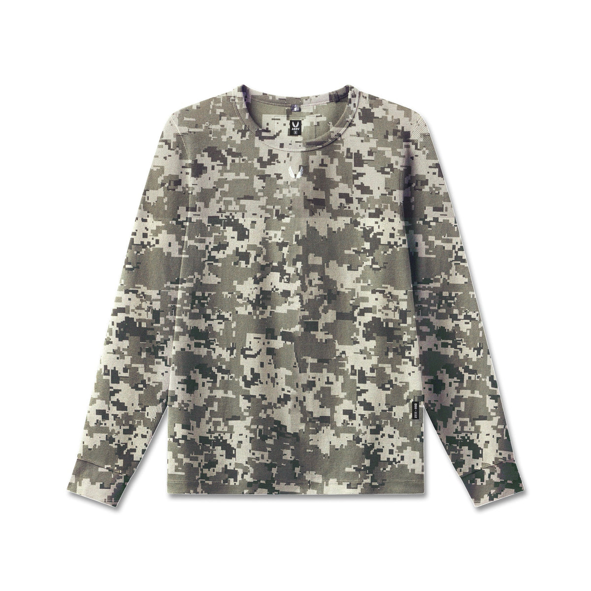 1112. Tech-Waffle™ Longsleeve - Digital Camo