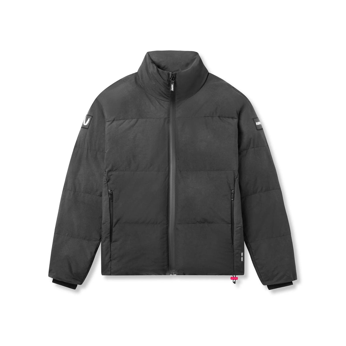 0900. PrimaLoft® Weather-Ready Puffer Jacket - Black "Wave Dye"