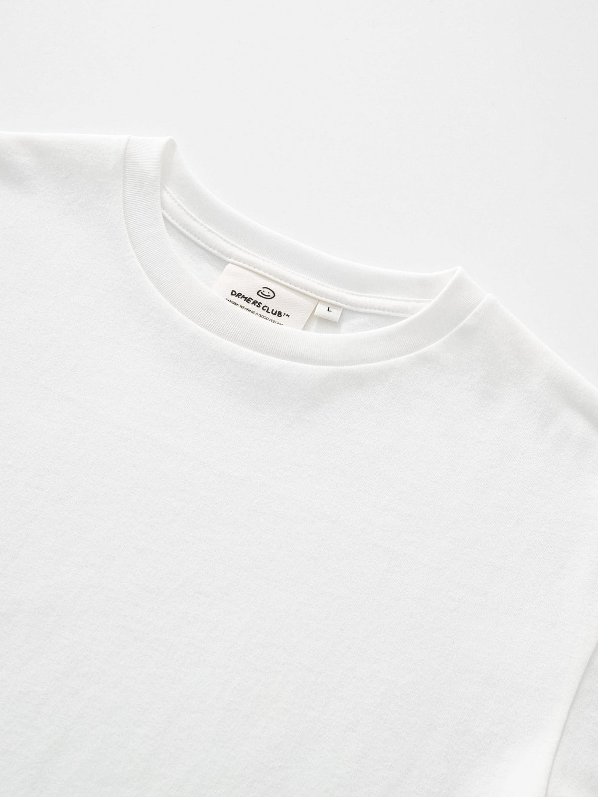 DAILY FITTED TEE - WHITE