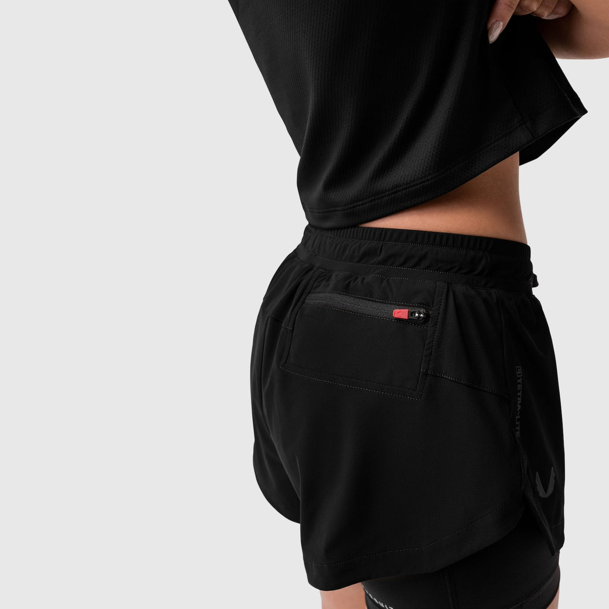 W025. Tetra-Lite® Liner Short - Black