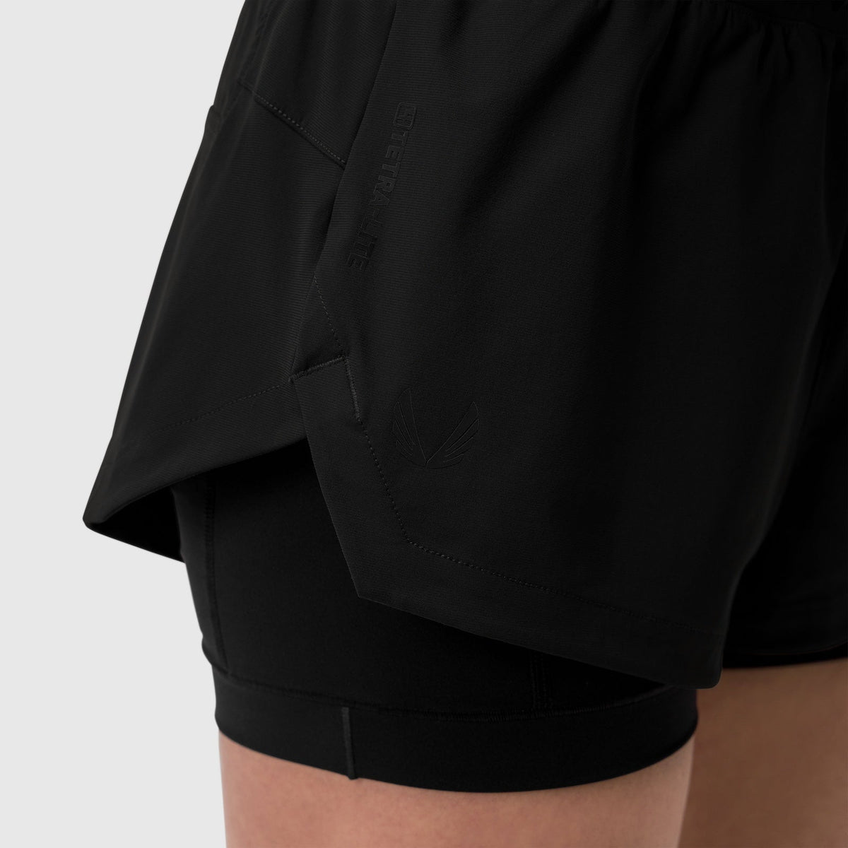 W025. Tetra-Lite® Liner Short - Black