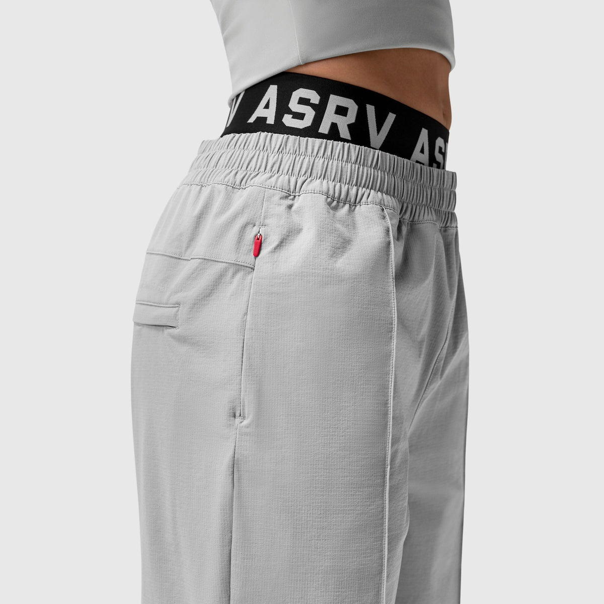 W036. Ripstop Relaxed Track Pant - Slate Grey