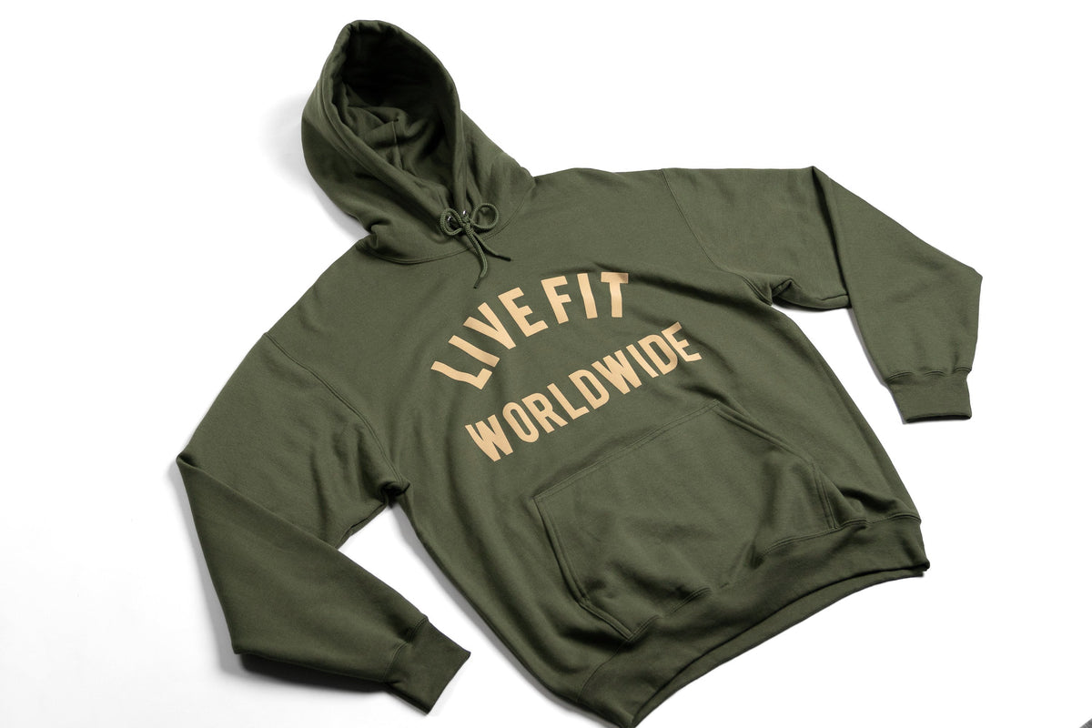 Worldwide Hoodie - Olive