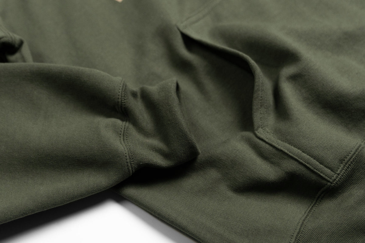 Worldwide Hoodie - Olive