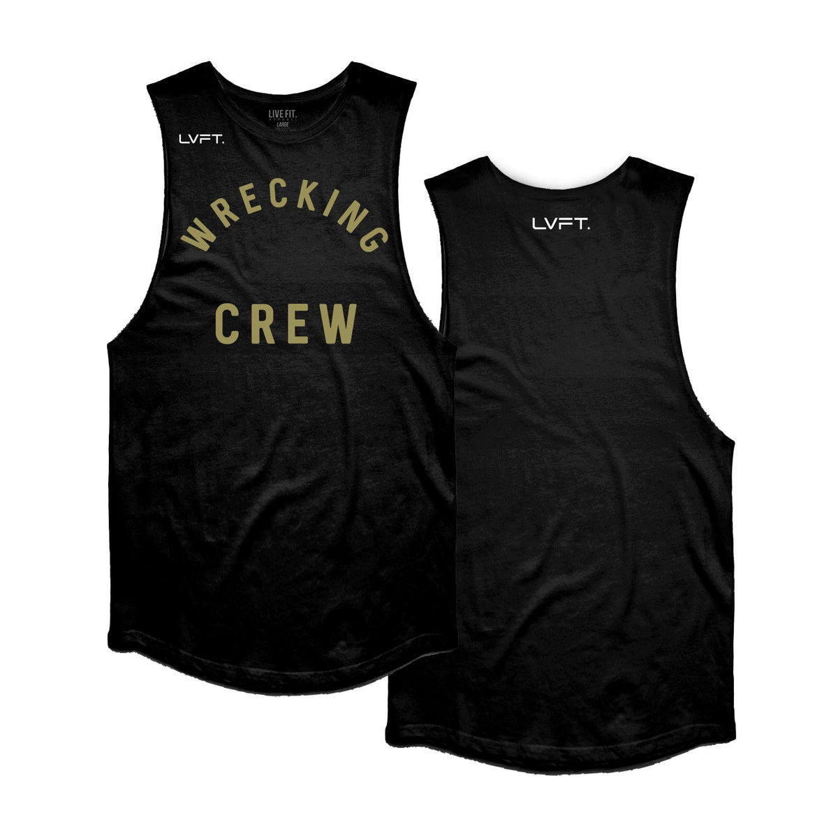 Wrecking Crew Tank - Black / Gold