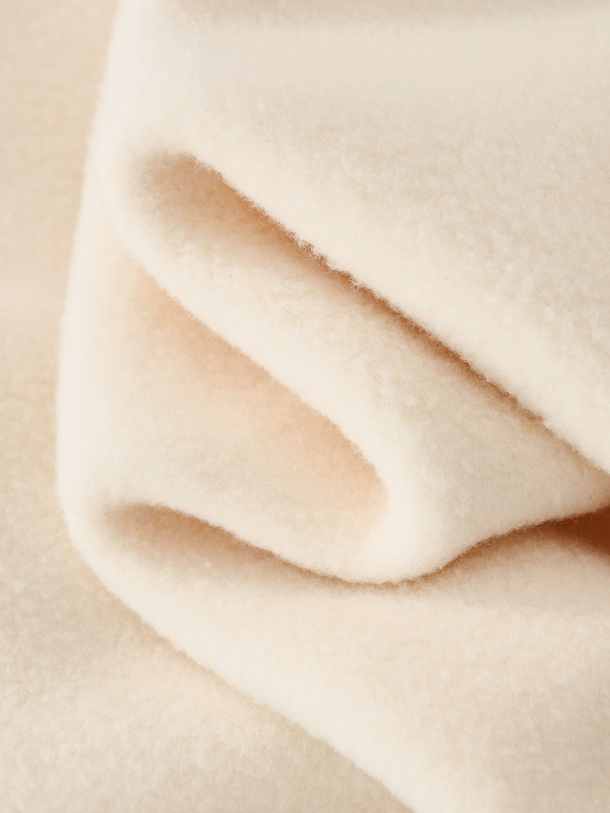 SIGNATURE BASIC ZIP UP - CREAM
