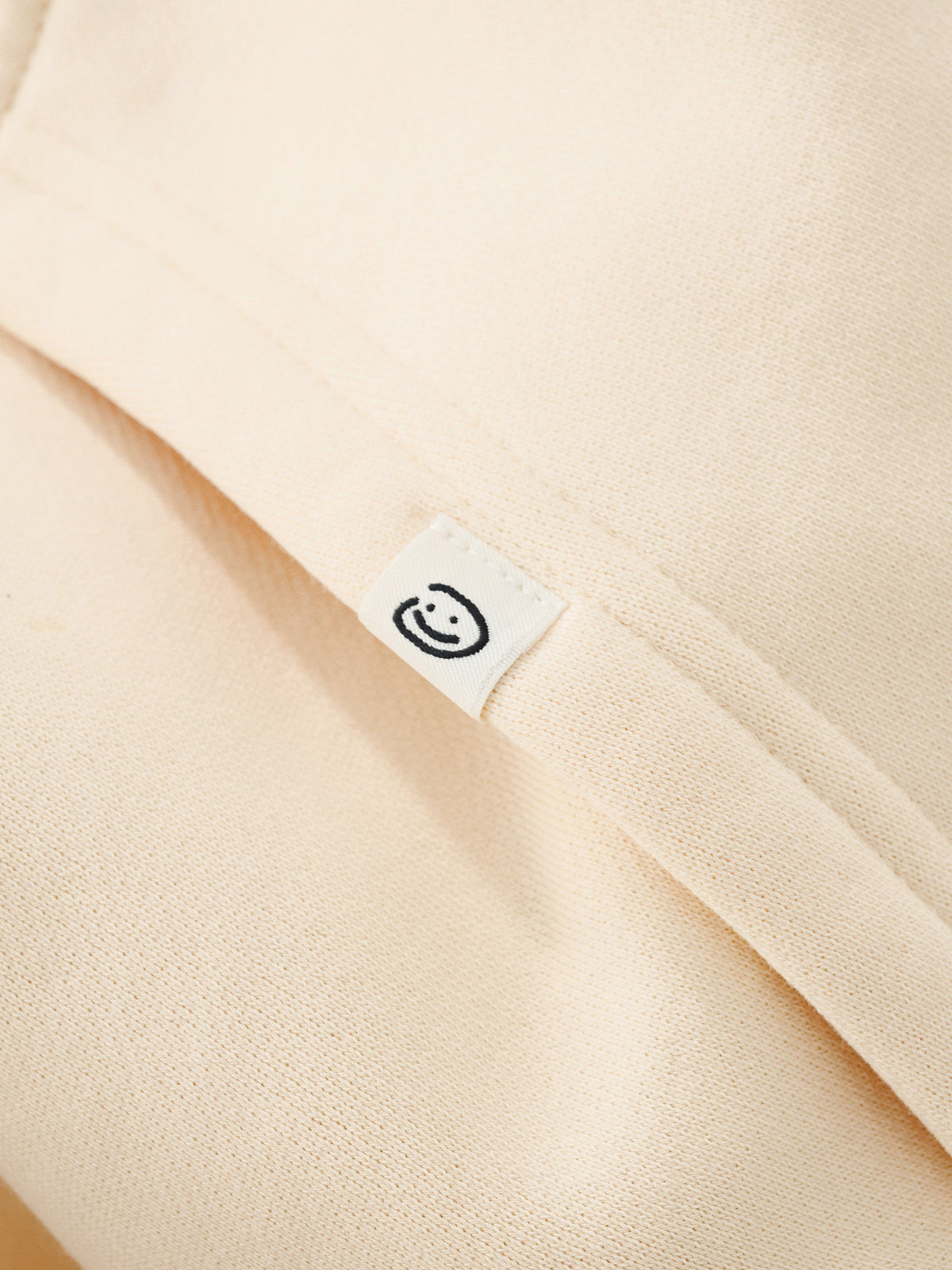 SIGNATURE BASIC ZIP UP - CREAM