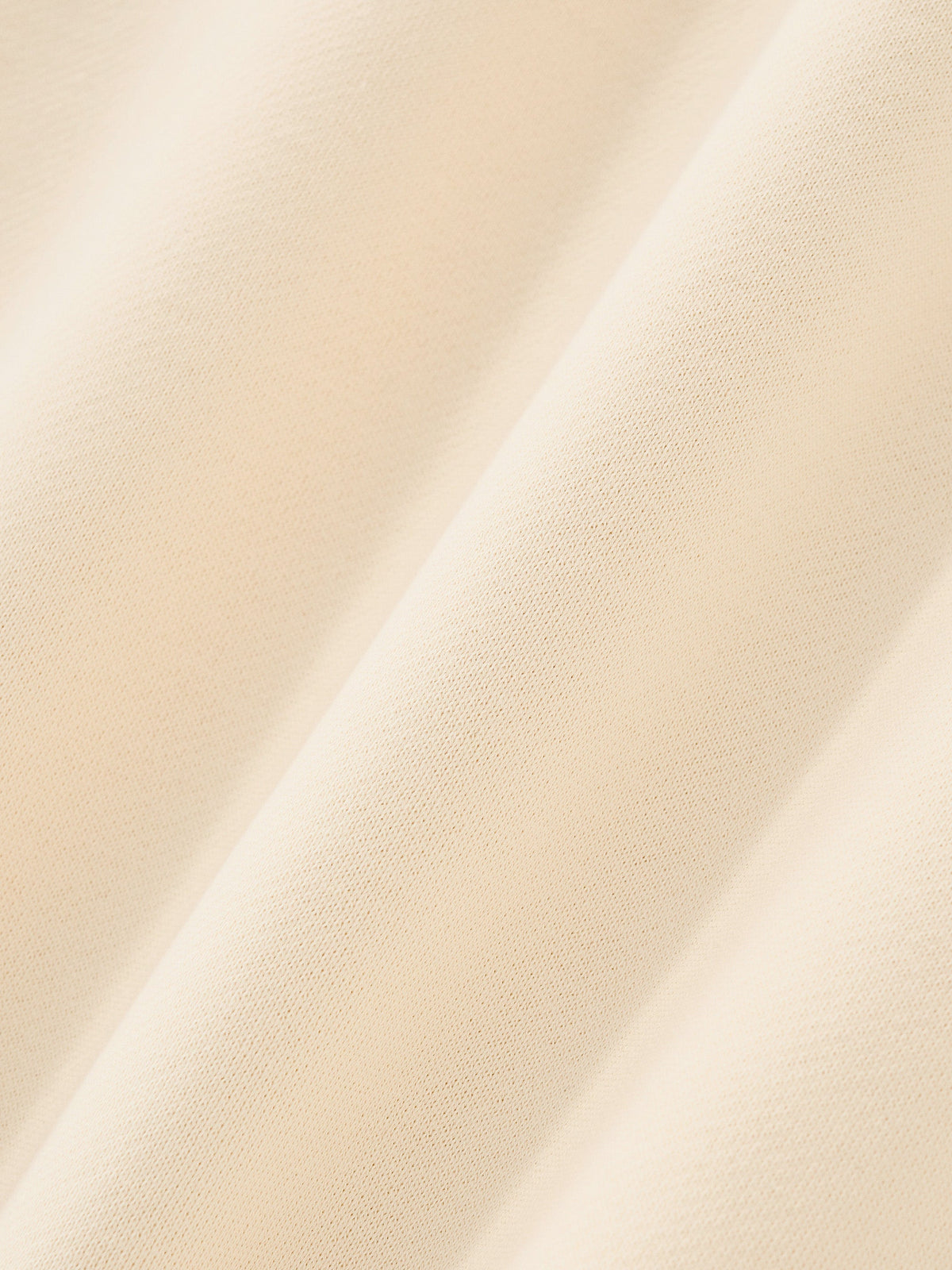 SIGNATURE BASIC ZIP UP - CREAM