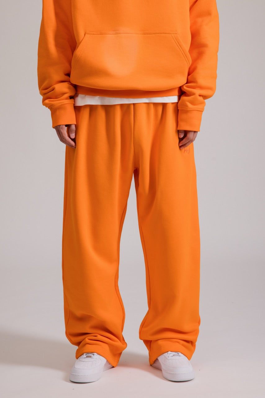 Baggy Sweatpants - ORANGE