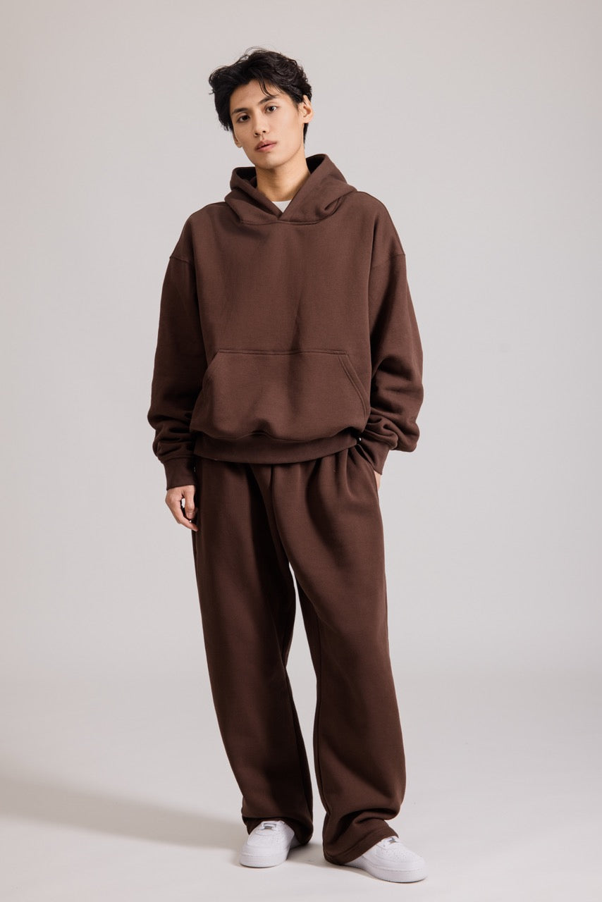 Baggy Sweatpants - COFFEE