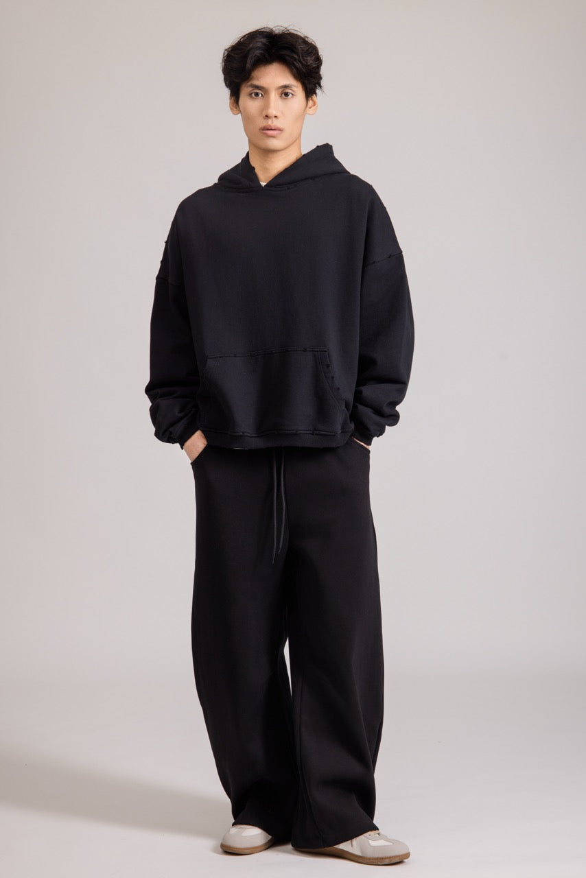 LINDEN Scimitar Sweatpants - Black