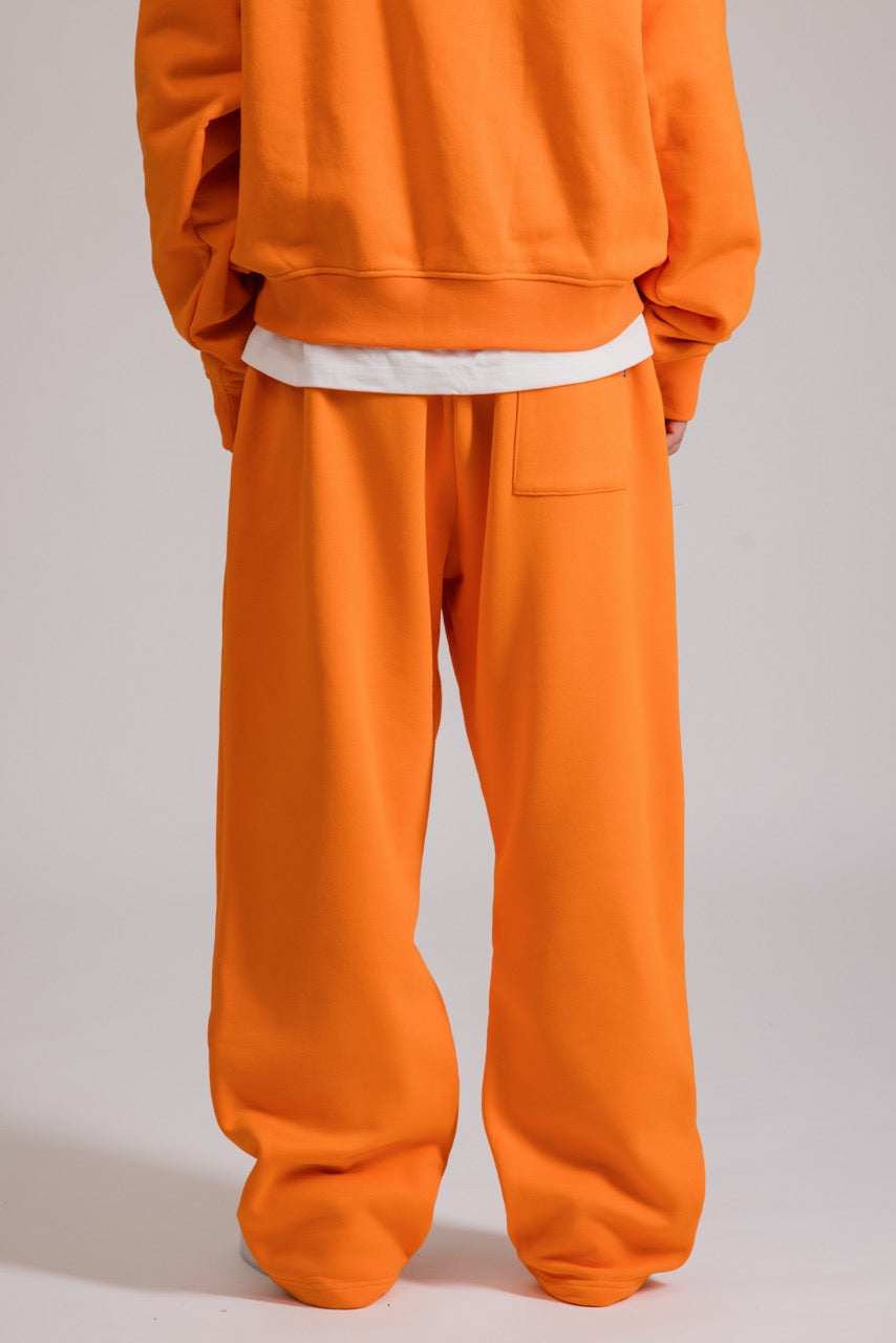 Baggy Sweatpants - ORANGE