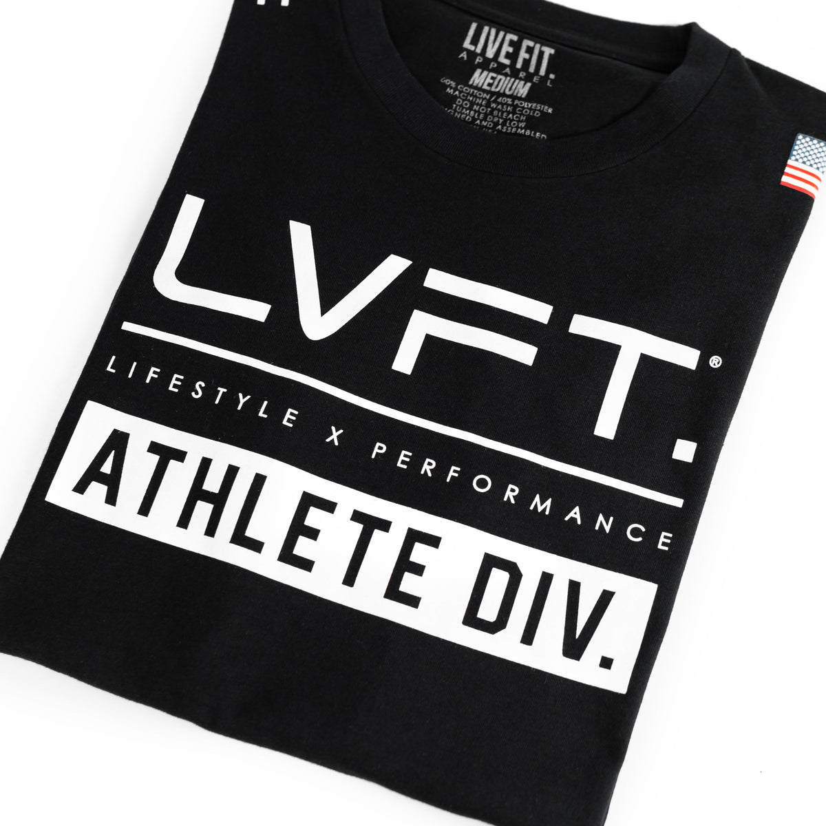 Athlete Division Tee - Black