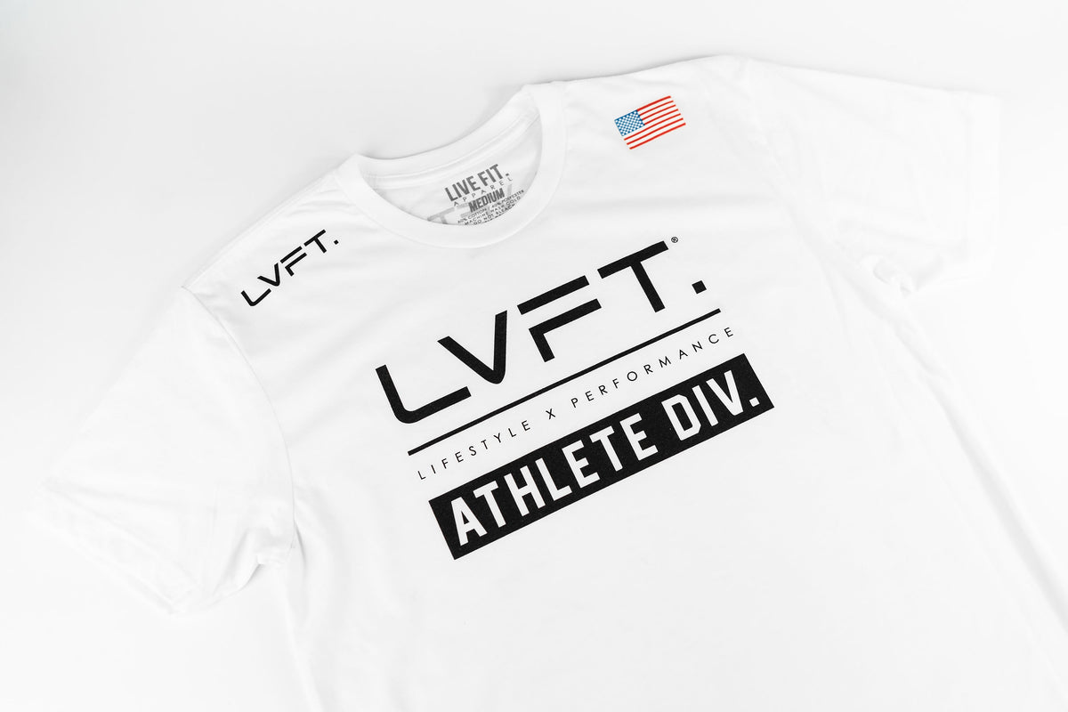 Athlete Division Tee - White
