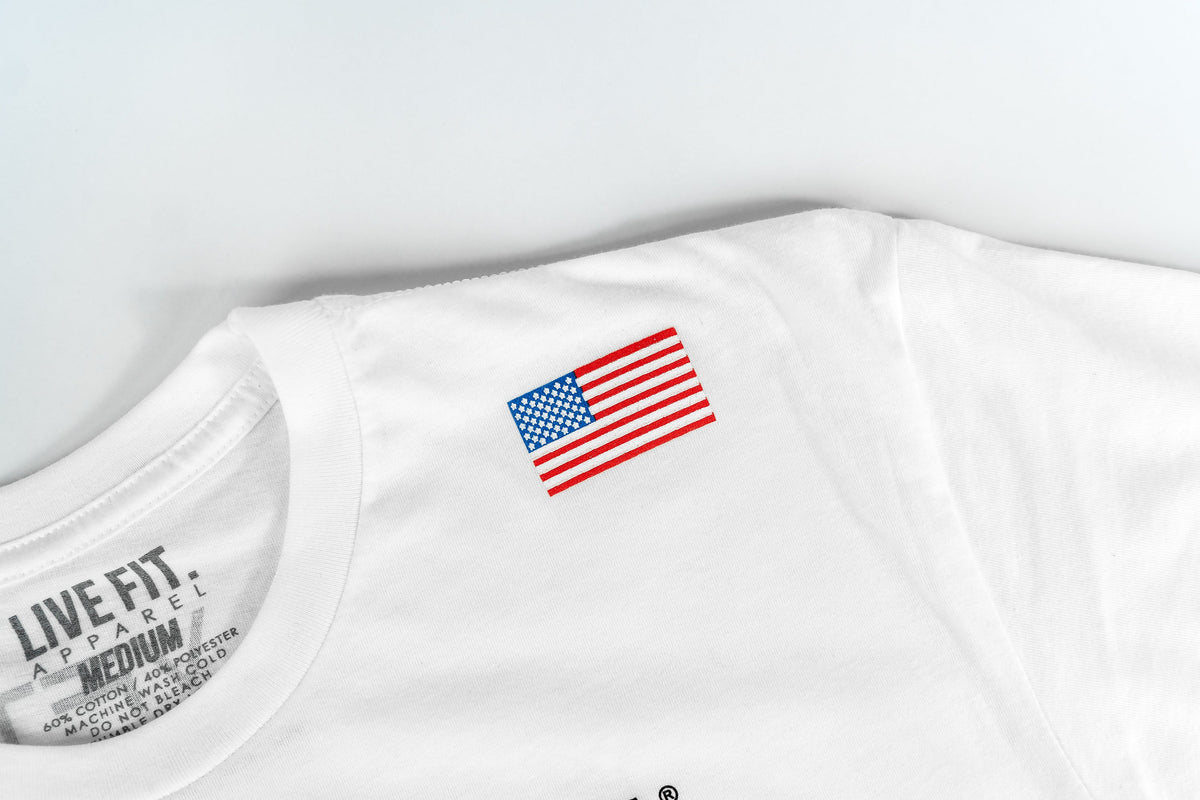 Athlete Division Tee - White