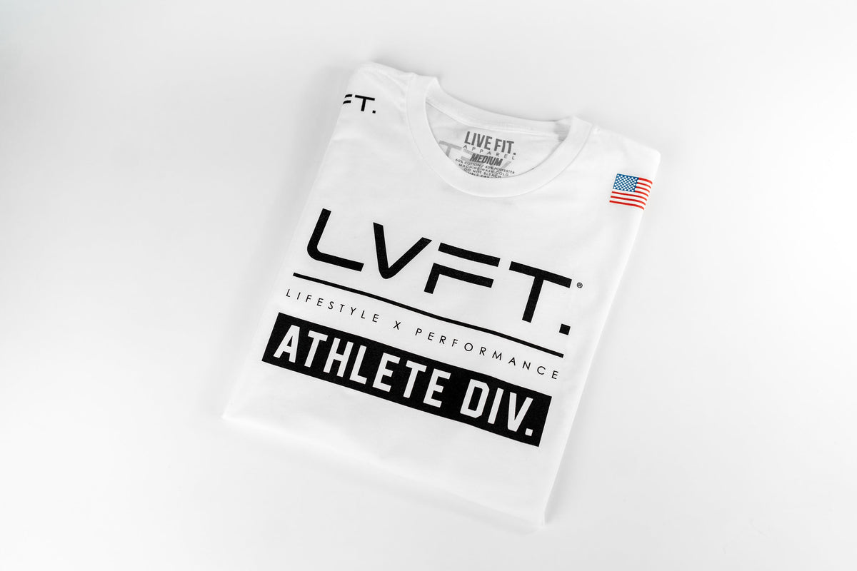 Athlete Division Tee - White