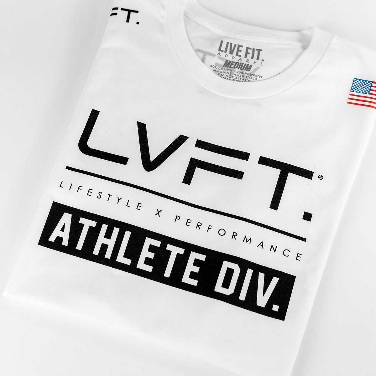 Athlete Division Tee - White
