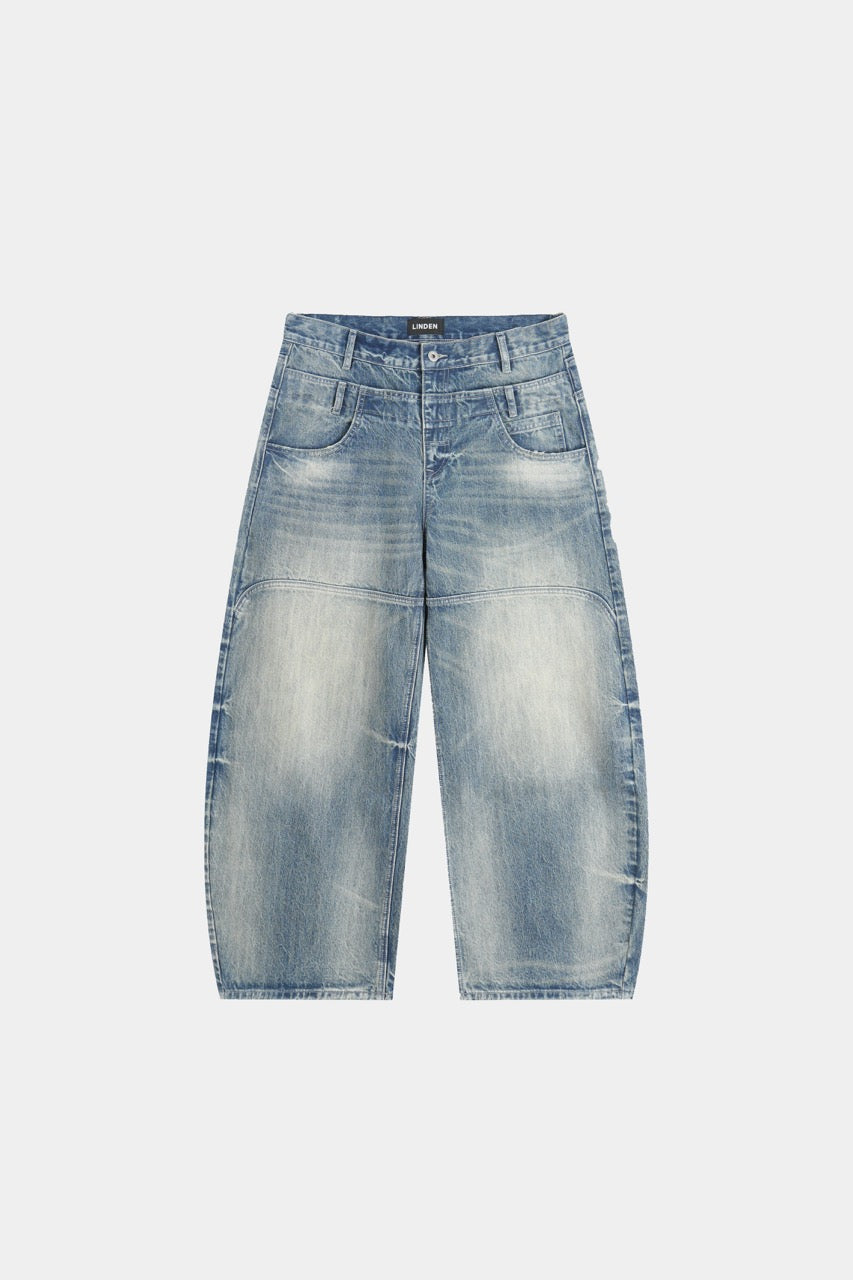 Double Waist Selvedge Denim - Blue