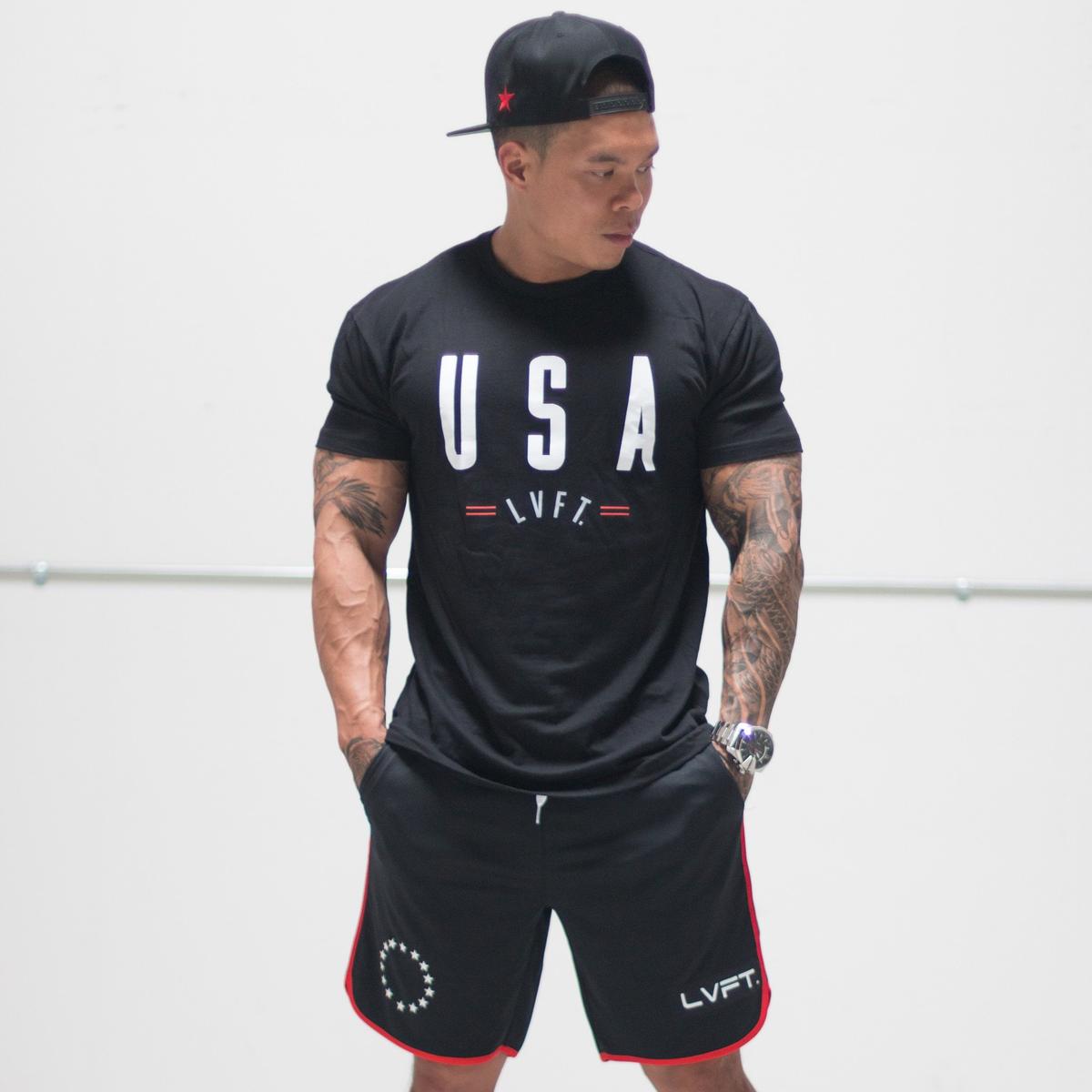All Star Active Shorts - Black/Red