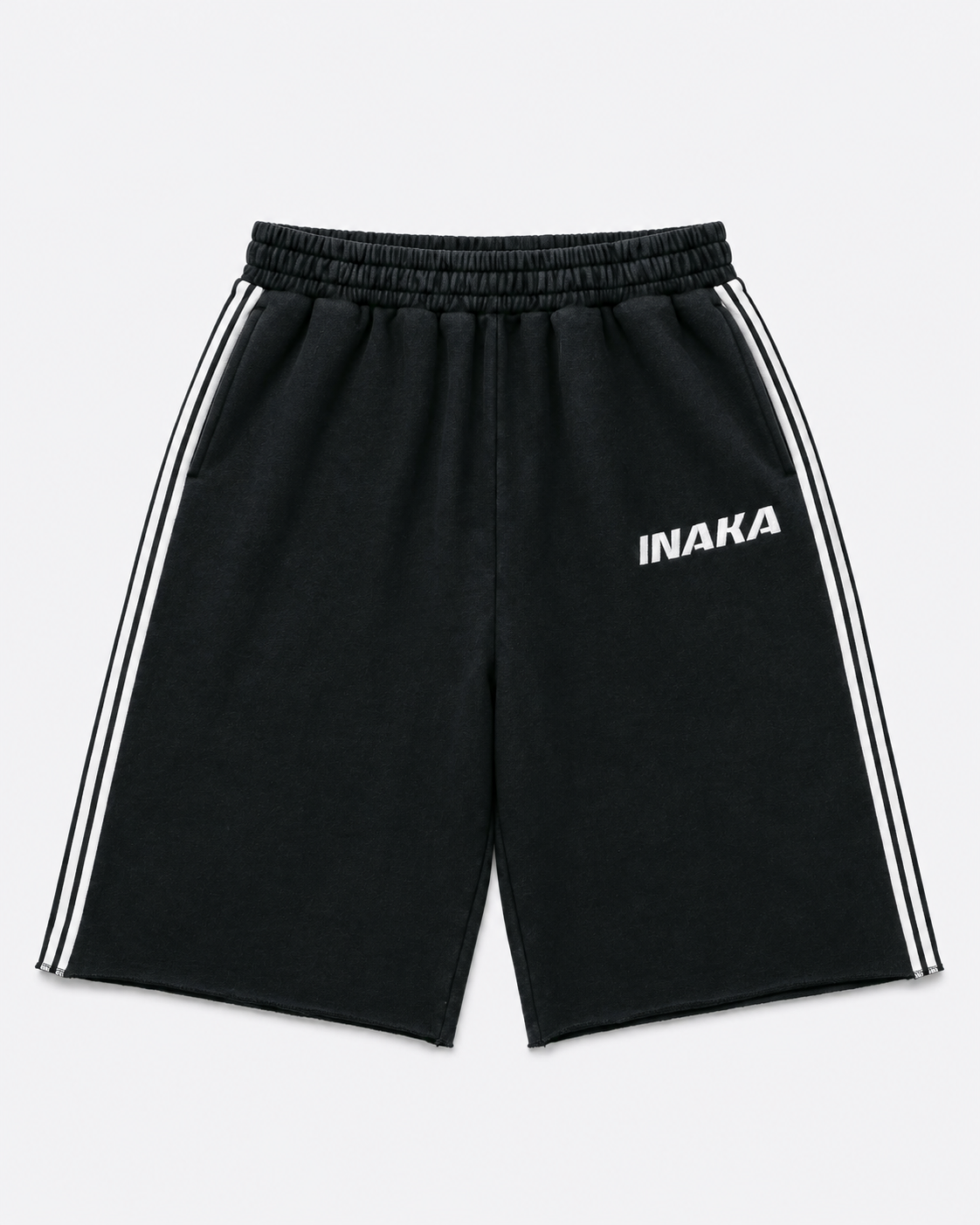 BAGGY SWEAT SHORTS - BLACK