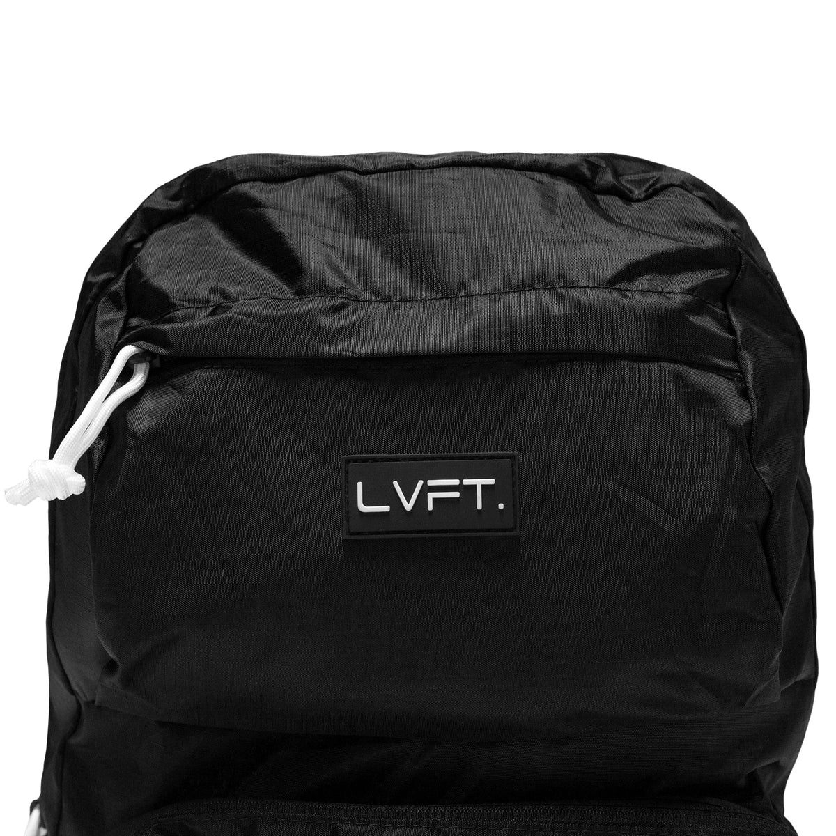 LVFT. Packable Backpack - Black/White