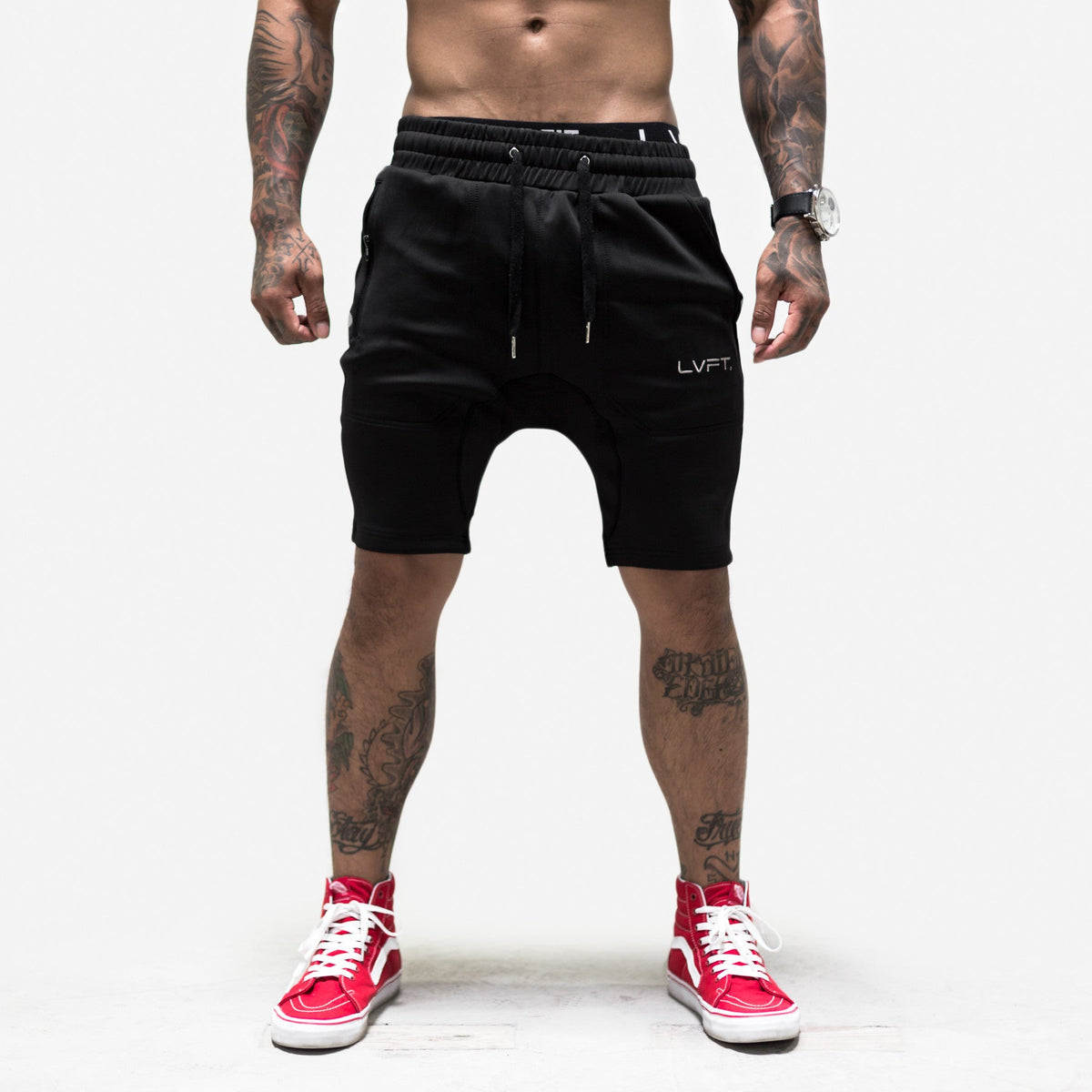 Tech-Shorts- Black
