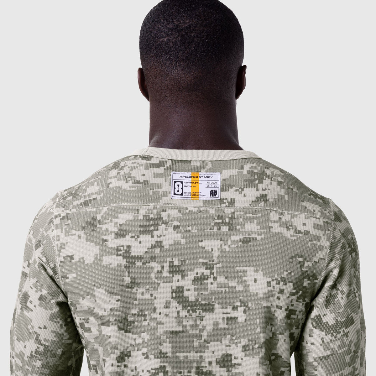 1112. Tech-Waffle™ Longsleeve - Digital Camo