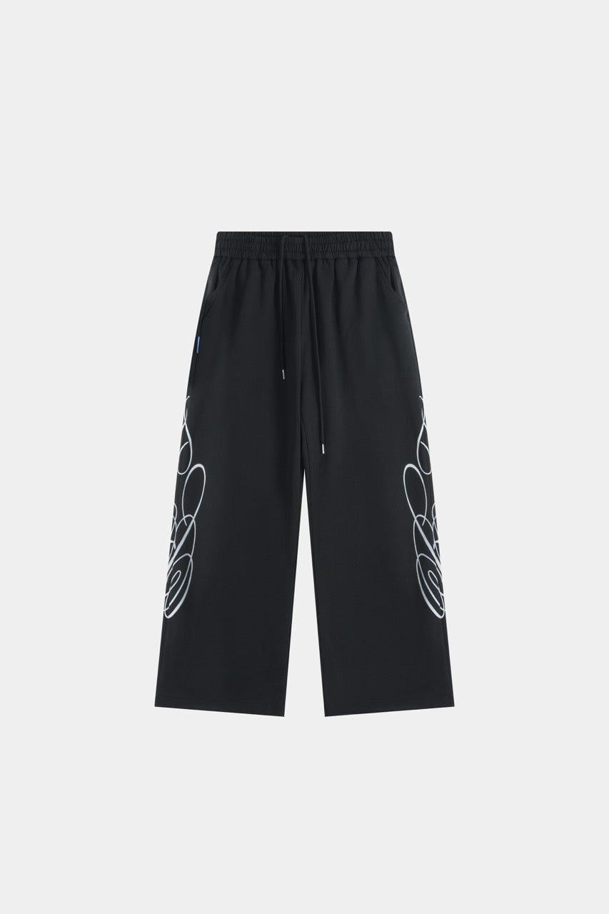 Signature Baggy Sweatpants - Black