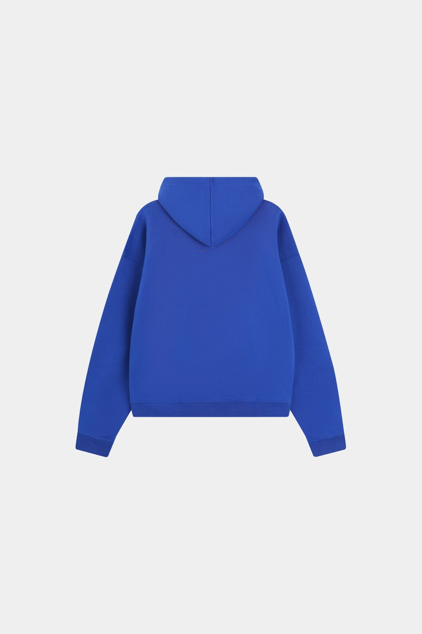 Drop Shoulder Hoodie - Royalblue